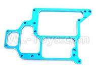 HSP 94188 spare parts-188065-03 Compact Aluminum Radio,Fuel Tank Tray-Blue,Upgrade HSP 94188 RC Car Truck Parts,Upgrade HSP 1:10 RC Truck Spare parts Accessories,HSP 94188 Upgrade Parts